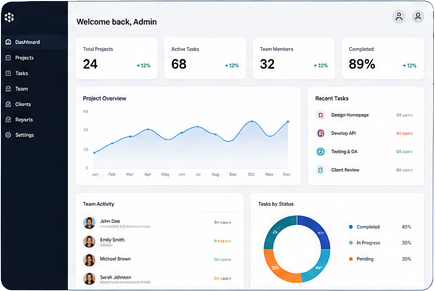 BizManage Portal preview