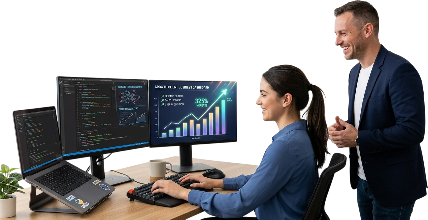 AI product development visual